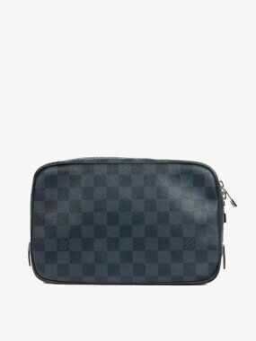 Louis Vuitton Toilette GM "Cobalt" Damier Canvas Pouch